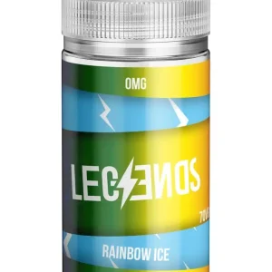Rainbow Ice Vape Juice By Legends E-Liquid 0mg 200ml 70/30