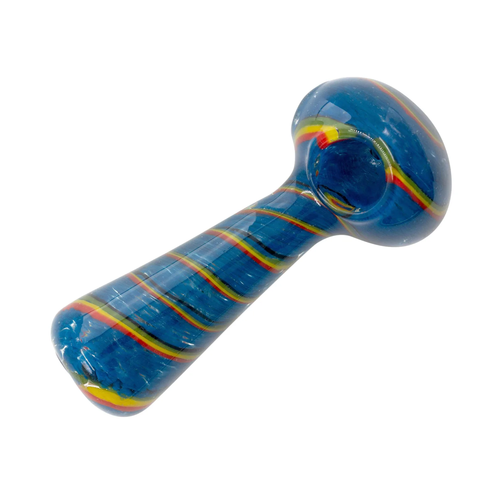 Rasta Swirl Pipe - 5in - Image 2
