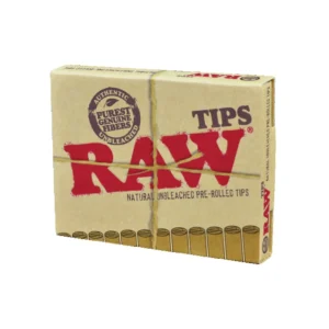 Raw Prerolled Tips Pack of 1 | 21 COUNT