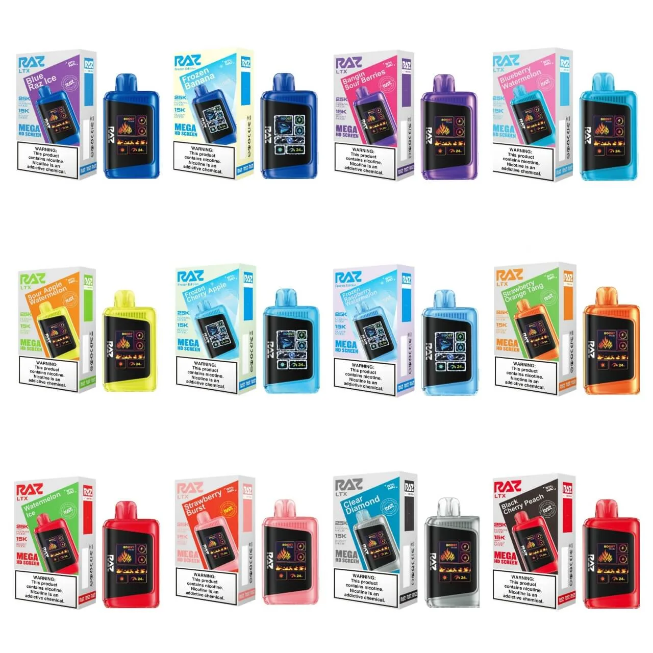 RAZ LTX 25K Puff Disposable