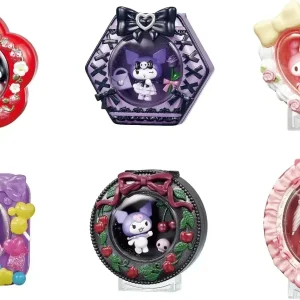 Re-Ment Sanrio My Melody Kuromi Melty Compact PVC Figure 4.5in