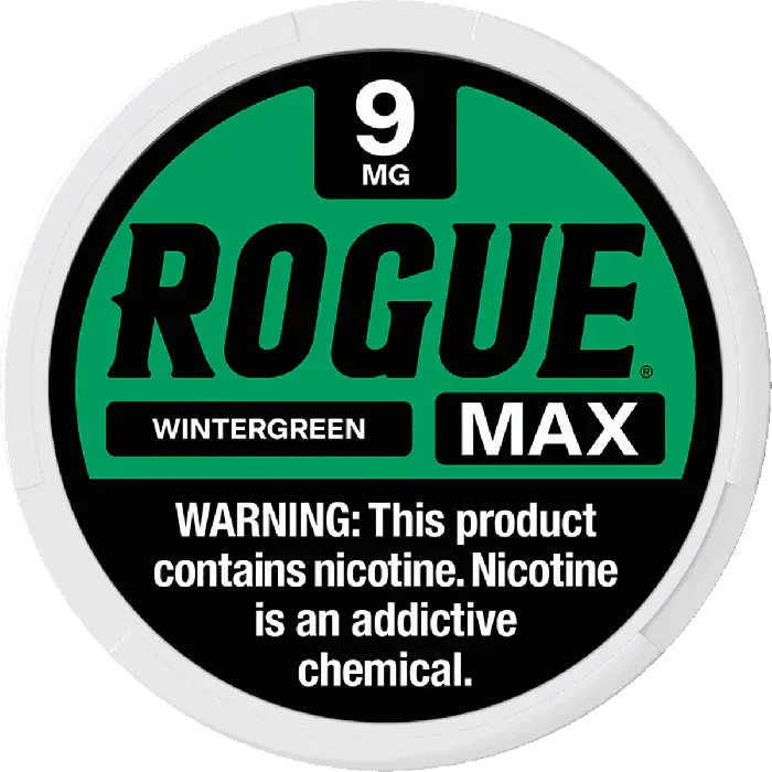 Rogue MAX Wintergreen Nicotine Pouches (5 Pack)
