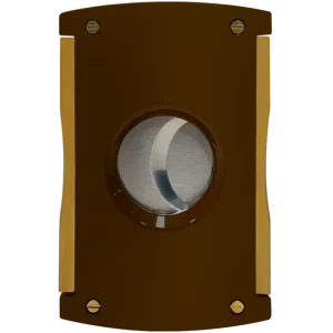 S.T. Dupont 2-in-1 Cigar Cutter & Stand – Shiny Brown