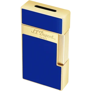S.T. Dupont Biggy Lighter – Indigo Blue Lacquered