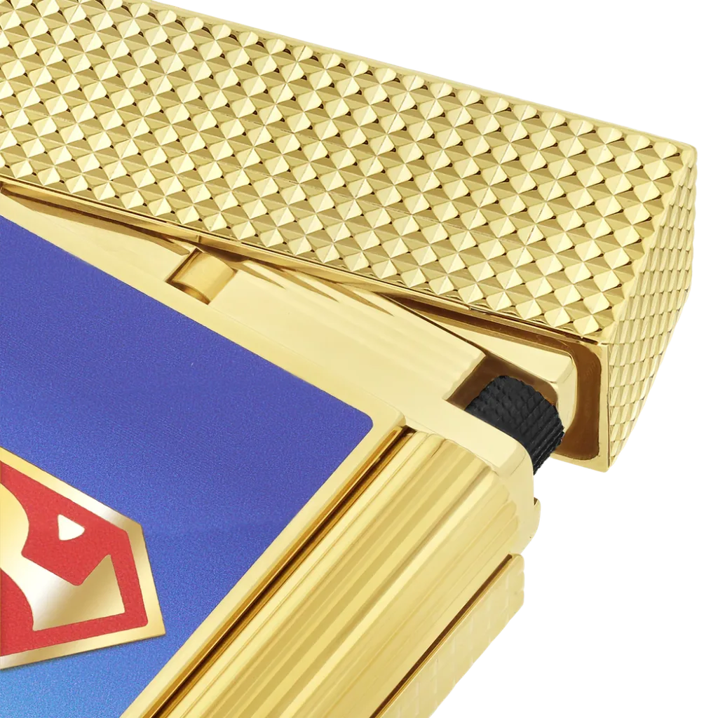 S.T. Dupont Line 2 Perfect Ping Superman Lighter - Image 2