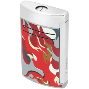S.T. Dupont Maxijet Lighter – Red Flame Camo