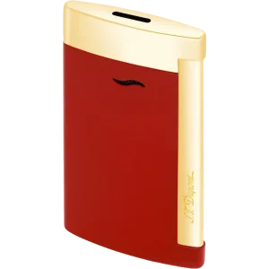 S.T. Dupont Slim 7 Lighter – Red & Gold