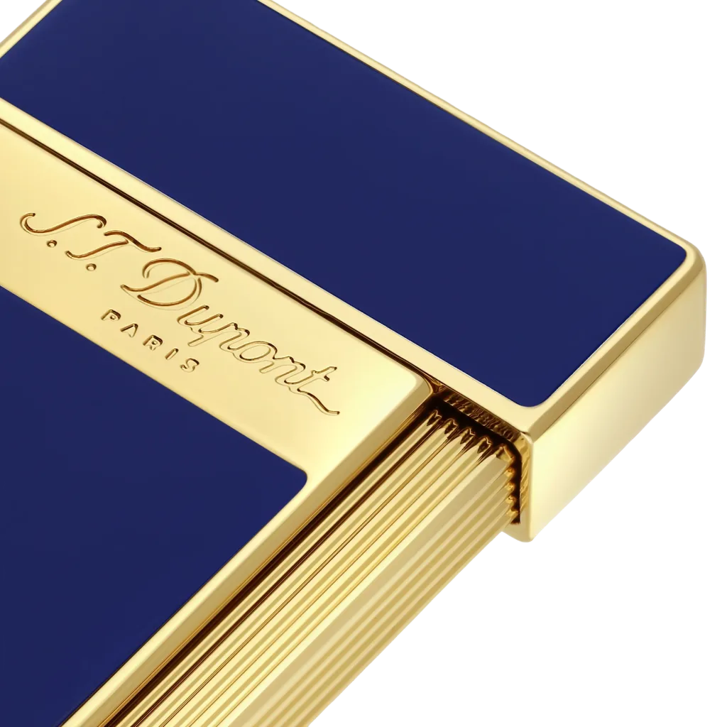 S.T. Dupont Slimmy Lighter – Indigo Blue - Image 2