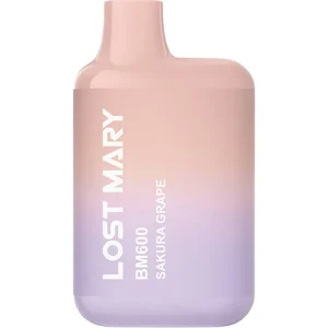 Sakura grape Lost Mary BM600 pod vape kit 2ml