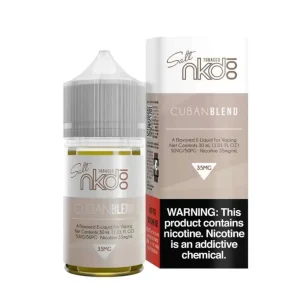 Salt Cuban Blend 30ml E-Juice | Naked 100