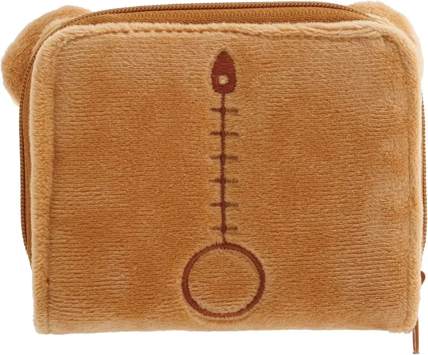 San-X Rilakkuma Plush Wallet Character Design, 4.3 x 4.7 x 1.4 in - Image 2