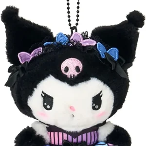 Sanrio Butterfly Mascot Holder Chrome Keychain for Ages 6 and Up Sanrio