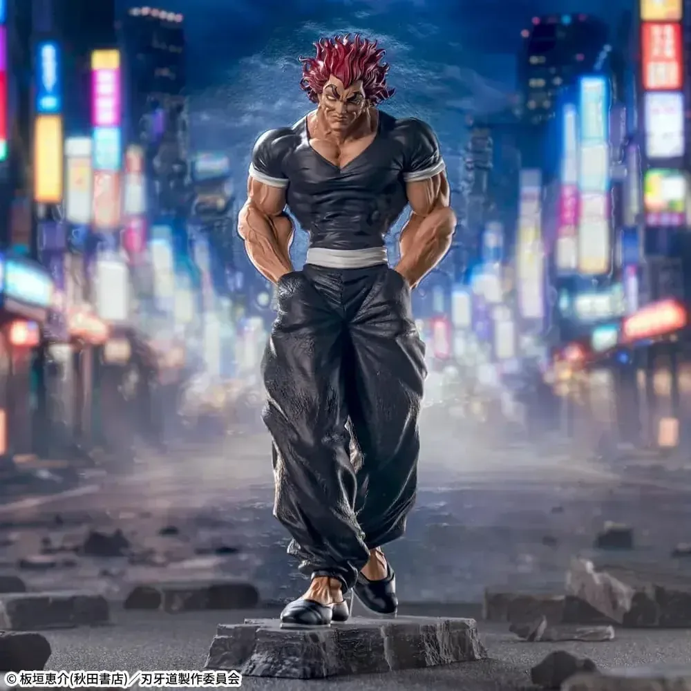 SEGA Baki Dou Yujiro Hanma Luminasta Figure 10 x 26 x 15 cm PVC - Image 2
