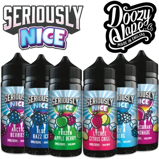 Seriously Nice by Doozy Vape 100ml Shortfill 0mg (70VG/30PG)
