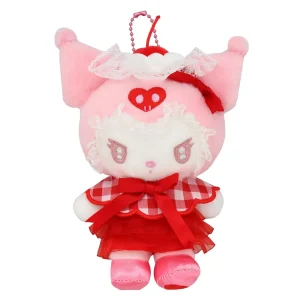 Shobido Sanrio Kuromi Mascot Charm Whip Cherry Figure