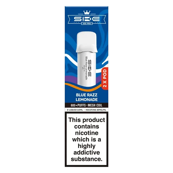 SKE Crystal 600 Pro & Plus Prefilled Pods Replacement - Image 2