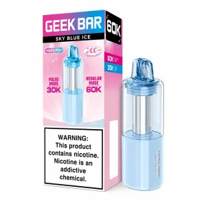 Sky Blue Ice Geek Bar Mate Pod 60K