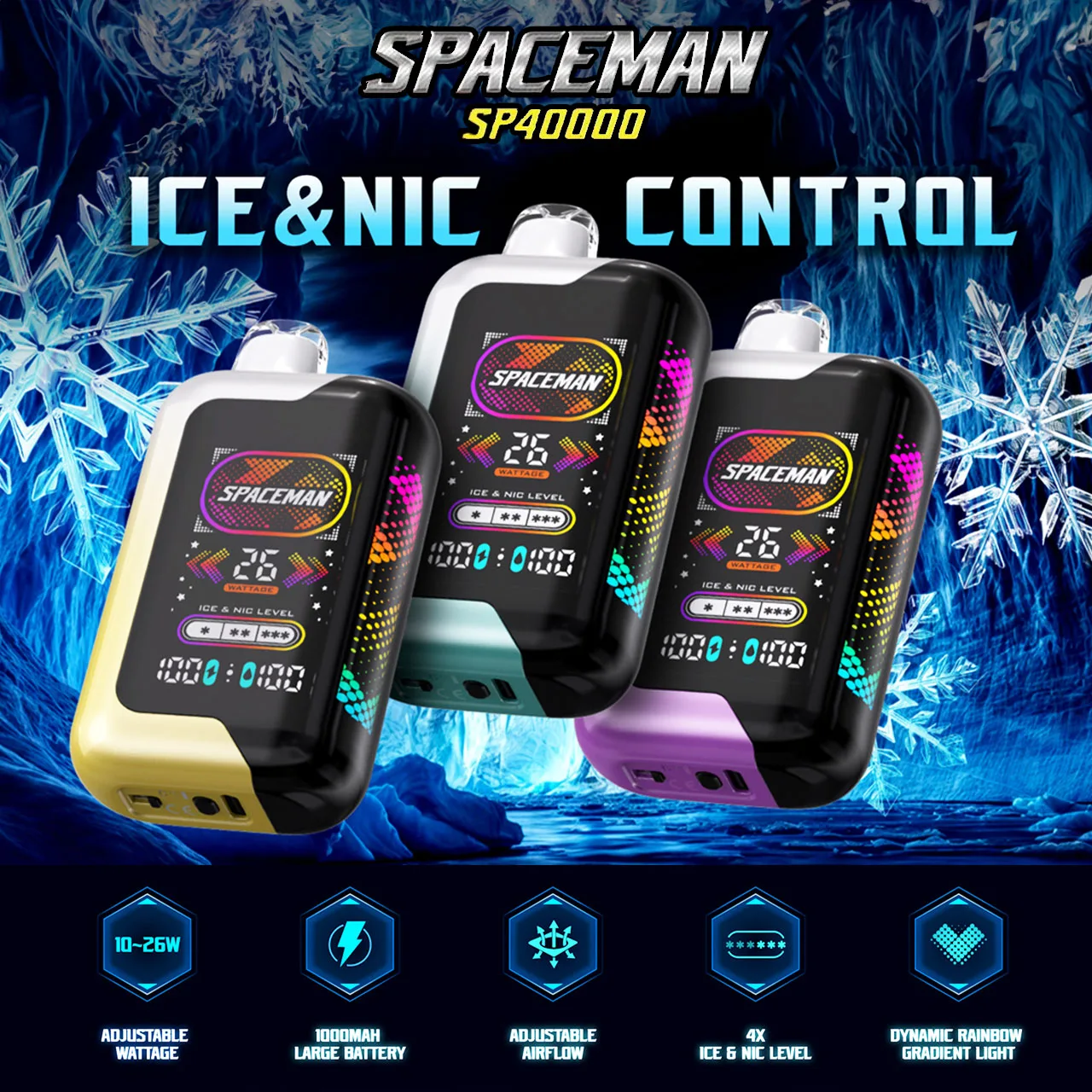 SMOK SpaceMan SP40000 40K Puff Disposable - Image 2