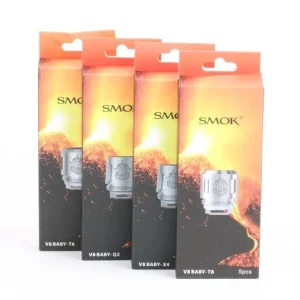 SMOK TFV8 BABY COILS | M2 | Q2 | Q4 | X4 | T6 | T8 | T12 | MESH | STRIP Baby Big Family