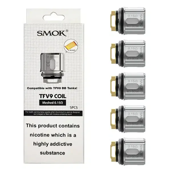 SMOK TFV9 Vape Coils 5-Pack