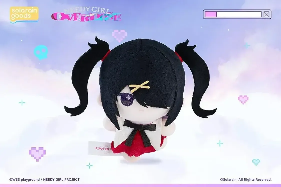 Solarain NEEDY GIRL OVERDOSE Ame Chan Plush Mascot Doll 10cm - Image 2