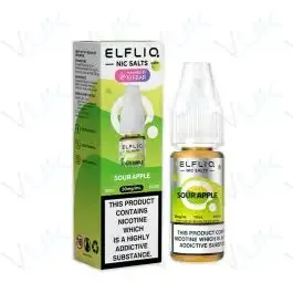 Sour Apple Elf Bar ElfLiq Nic Salt E