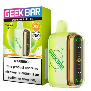 Sour Apple Ice Geek Bar Pulse 2 25K