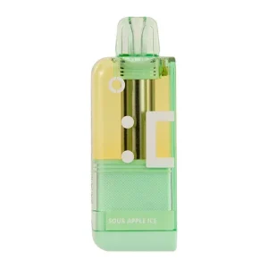 Sour Apple Ice Off Stamp X-Cube Disposable Crystal - America’s Trusted Online Vape Store