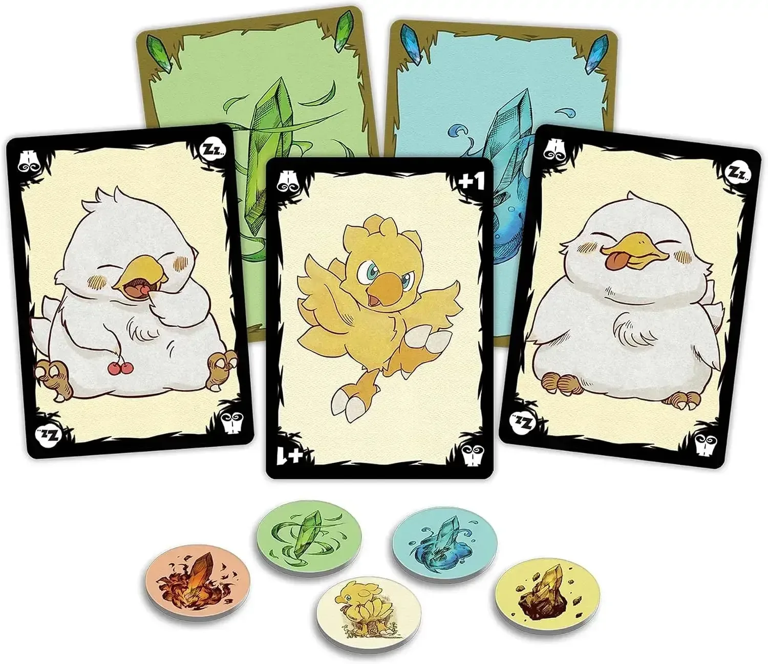 Square Enix Chocobo Crystal Hunt Deluxe Card Game, 2-5 Players - Image 2