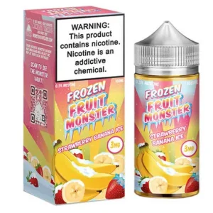 Strawberry Banana Ice | Frozen Fruit Monster