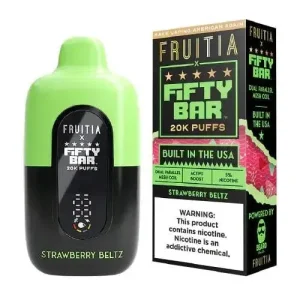 Strawberry Beltz - Fifty Bar 20K Disposable Vape