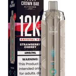 Strawberry Cherry Al Fakher Crown Bar Crystal V2 12K