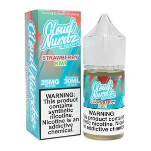 Strawberry Kiwi Iced by Cloud Nurdz Salt 30ml