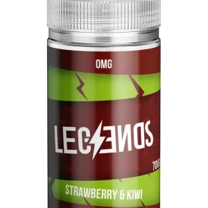Strawberry & Kiwi Vape Juice By Legends E-Liquid 0mg 200ml 70/30