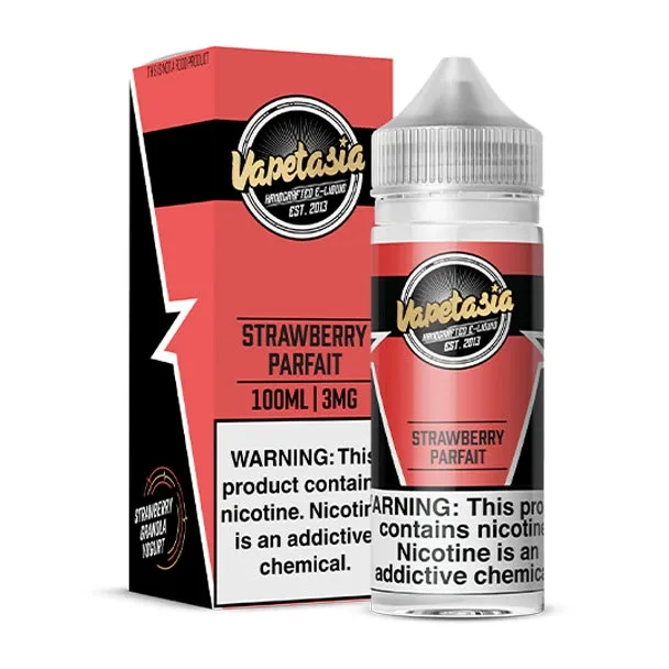 Strawberry Parfait - 3mg - Vapetasia - 100mL