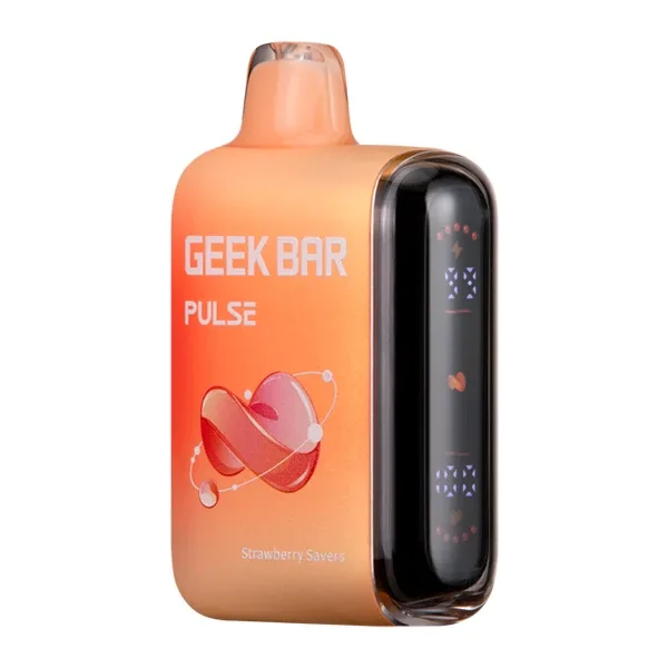 Strawberry Savers Geek Bar Pulse (Savers Edition) - Vapeoutletus Online Vape Store