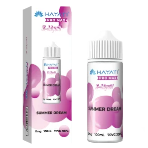 SUMMER DREAM HAYATI PRO MAX E-LIQUID 100ML NO NICOTINE