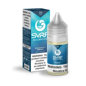 SVRF Salts Balanced 30ml Nic Salt Vape Juice - 24MG