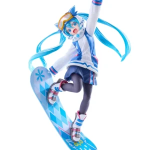 Taito Hatsune Miku Figure Snow Miku All Stars 2016 Purple 21 cm