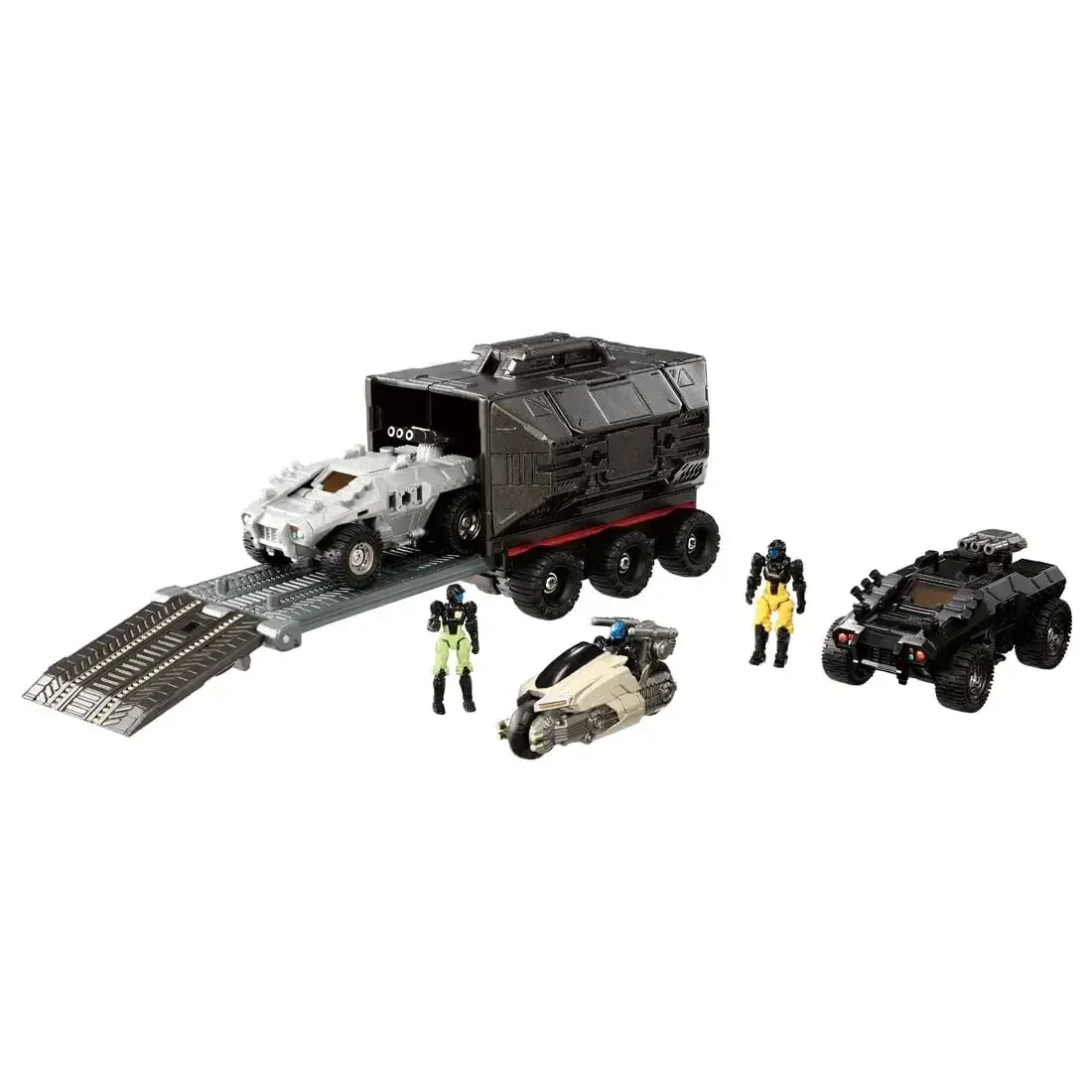 Takara Tomy Diaclone D Vehicles Set 1 Figure Collection Display