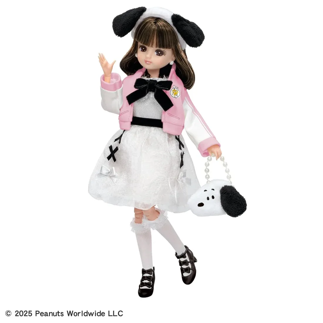 Takara Tomy Licca-Chan Doll Peanuts 75th Anniversary Snoopy Outfit Edition - Image 2
