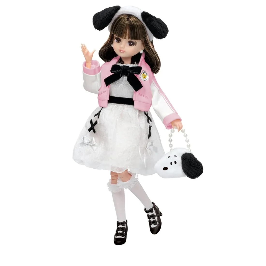 Takara Tomy Licca-Chan Doll Peanuts 75th Anniversary Snoopy Outfit Edition
