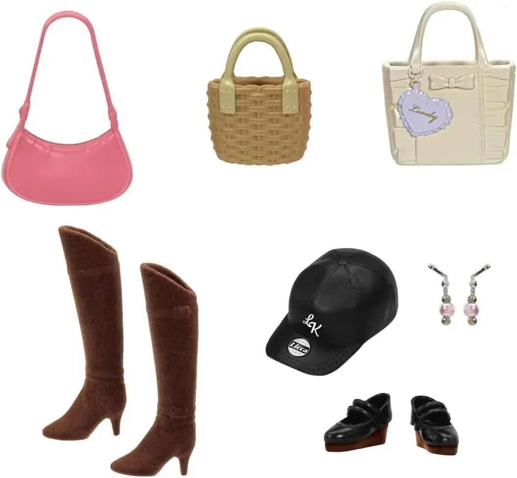Takara Tomy Licca Chan Realistic Closing Fashion Accessory Set