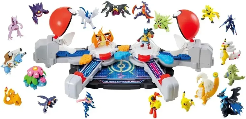 Takara Tomy Pokemon Moncolle Crash Battle Champion Figure Game