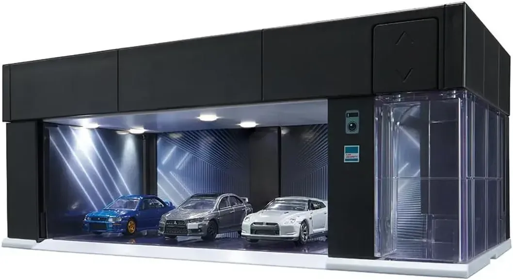 Takara Tomy Tomica Premium Black Garage Mini Car Display Toy Ages 6+