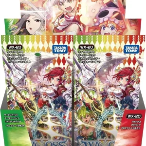 Takara Tomy Wixoss WX 20 TCG Booster Box, 82 Card Types, 20 Packs