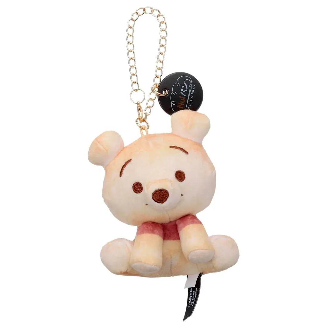 Takaratomy Arts Disney Pooh Plush 10cm Nui Pan Chain Strap Mascot Toy