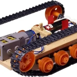Tamiya Fun Craft Tank Work Basic Motorized Tracked Vehicle Build Kit for Makers