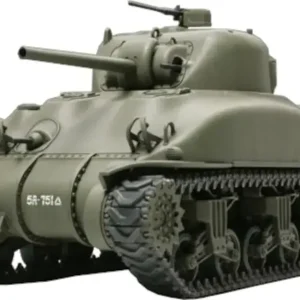 Tamiya M4A1 Sherman Tank Plastic Model Assembly Kit 1/48 Scale