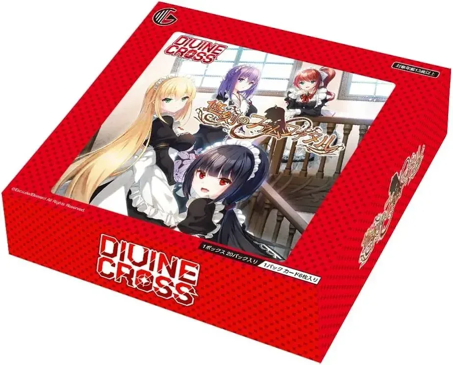TCG Divine Cross Femme Fatale Trading Card Box 20-Pack W63 Size